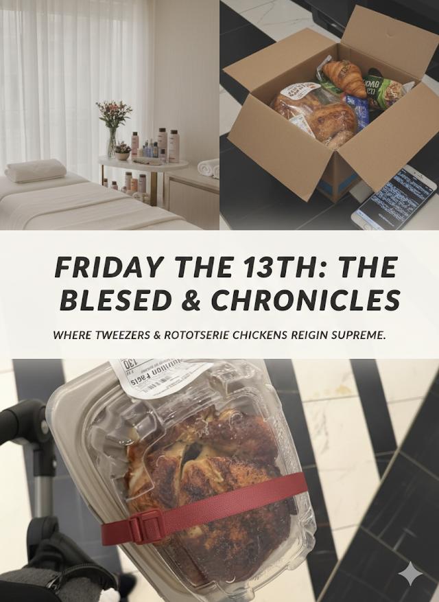 Friday the 13th: A Rotisserie Chicken & Other Near-Death Experiences