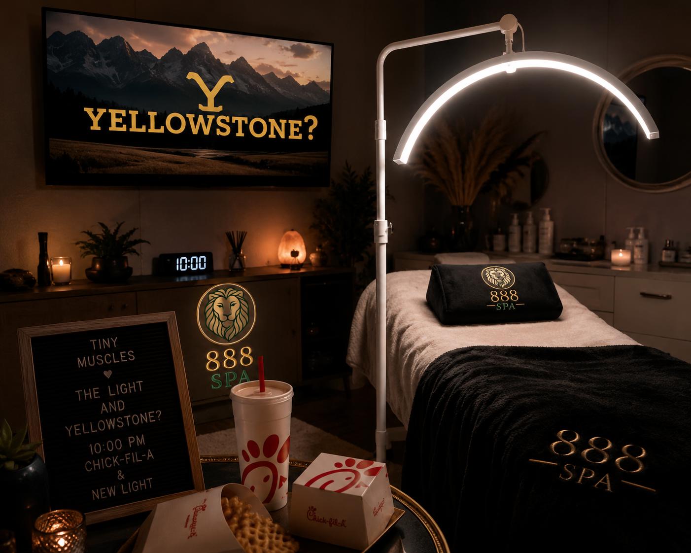 Tiny Muscles, The Light, and Yellowstone?