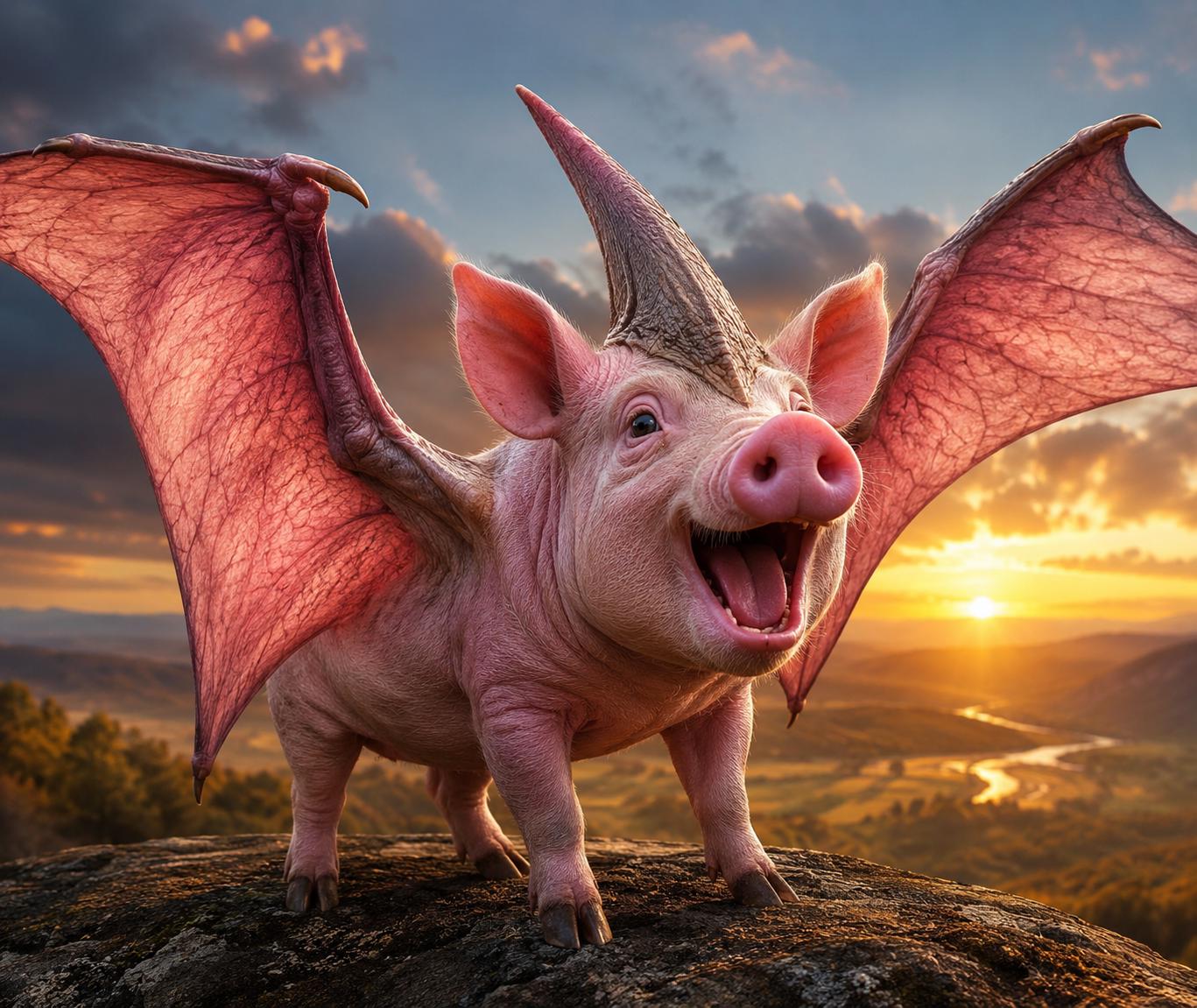 Pterodactyl Pig