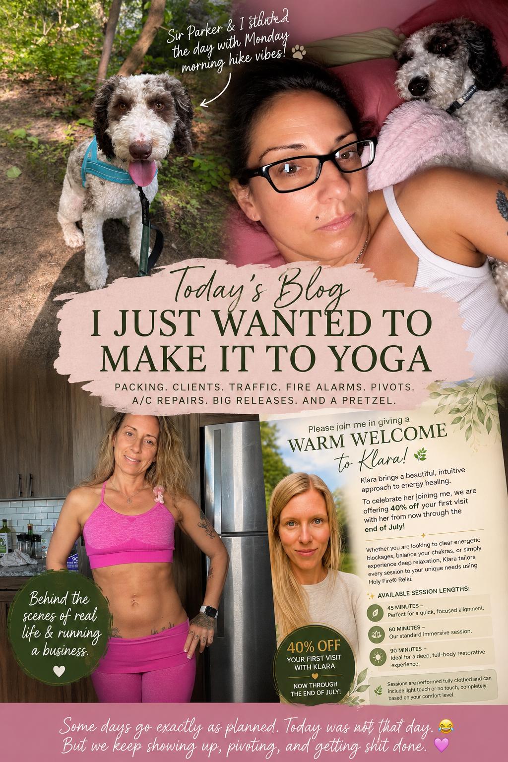 I Just Wanted to Make It to Yoga