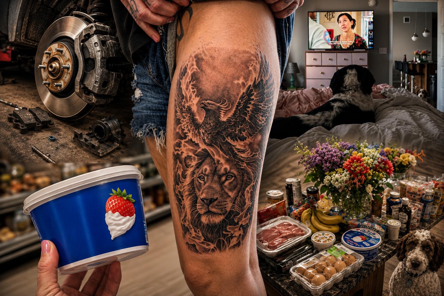 Driver’s Side Caliper, New Ink & Cool Whip…